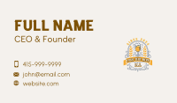 Malt Beer Brewery Business Card Preview