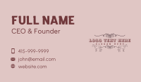 Western Rodeo Horses Business Card Image Preview