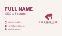 Adult Sexy Lips Business Card Image Preview