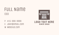 Ancient Ionic Column Business Card Image Preview