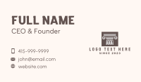 Ancient Ionic Column Business Card Image Preview