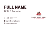 Nanaimo Chocolate Cherry Business Card Design