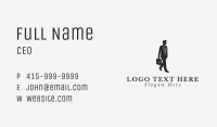 Black Businessman Employee Business Card Image Preview