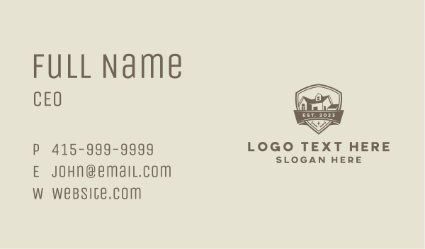 House Roofing Residence Business Card Design Image Preview