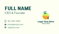 Fresh Fruit Juice Container Business Card Image Preview