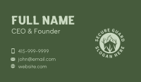 Eco Greenhouse Plants Business Card Image Preview