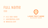 Crossroads Location Pin Business Card Image Preview