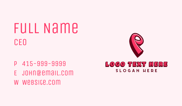 Loop Clothing Apparel Business Card Design Image Preview