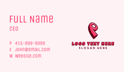 Loop Clothing Apparel Business Card Image Preview