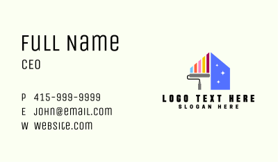 Handyman House Painter  Business Card Image Preview