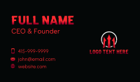 Arrow Business Growth Business Card Preview
