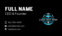 Hammer Nail Roofing Business Card Preview