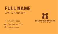 Burger Food Bear Business Card Image Preview