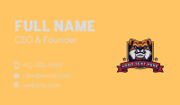 Bulldog Shield Gaming Business Card Image Preview