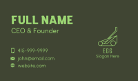 Law Mower Gardening Business Card Image Preview