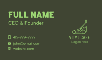 Law Mower Gardening Business Card Image Preview