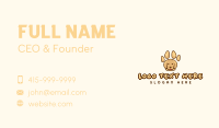 Animal Paw Dog Business Card Design