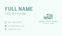 Logistics Freight Trucking Business Card Image Preview