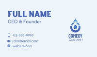 Blue Gradient Liquid  Business Card Image Preview