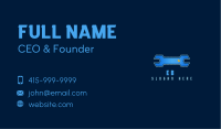 Pool Wrench Plumbing Business Card Image Preview