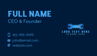 Pool Wrench Plumbing Business Card Image Preview