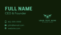 Eagle Shield Aviary Business Card Preview