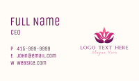 Lotus Zen Flower Business Card Image Preview