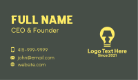 Table Lamp Lighting  Business Card Image Preview