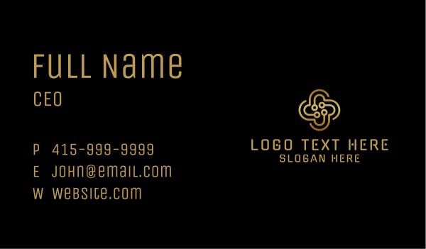 Gold Cryptocurrency Cross Business Card Design Image Preview
