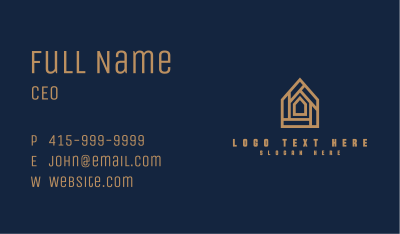 Premium House Residence Business Card Image Preview