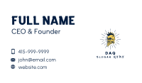 Skull Scarf Apparel Business Card Image Preview