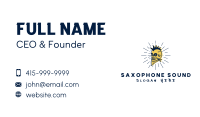 Skull Scarf Apparel Business Card Image Preview