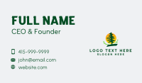 Pine Tree Forest Business Card Image Preview