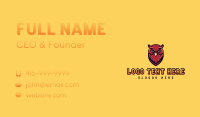 Owl Bird Gaming Business Card Image Preview