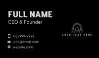 Lion Crown Monoline Business Card Image Preview