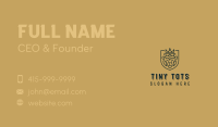 Ape Chimpanzee Heraldry Business Card Image Preview