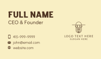 Old Man Farmer Business Card Design