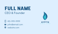 Blue Flame Fuel Business Card Design