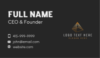 Finance Pyramid Business Card Image Preview