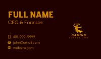 Lightning Fighter Martial Arts Business Card Design