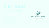 Pet Dog Skateboard Business Card Preview