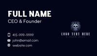 Skull Serpent Snake Business Card Image Preview
