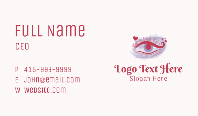 Beauty Eye Vision Business Card Image Preview