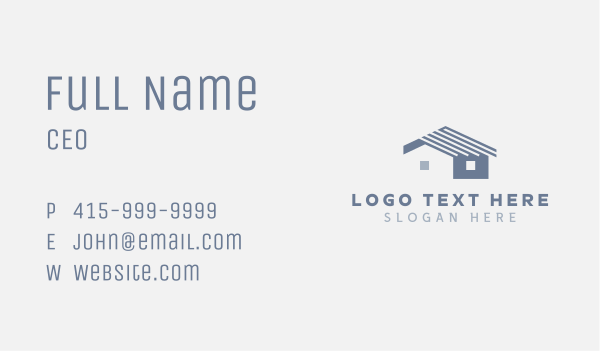 House Roof Renovation Business Card Design Image Preview