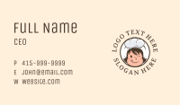 Smiling Restaurant Cook Business Card Image Preview