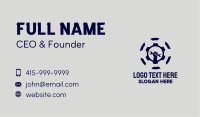 Golden Wrench Repair Business Card Image Preview