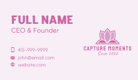 Lotus Flower Wellness  Business Card Image Preview