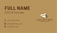 Wheat Chef Hat Business Card Image Preview