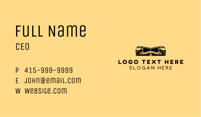 Delivery Trailer Truck Business Card Image Preview