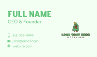 Sustainable Pine Tree Business Card Preview